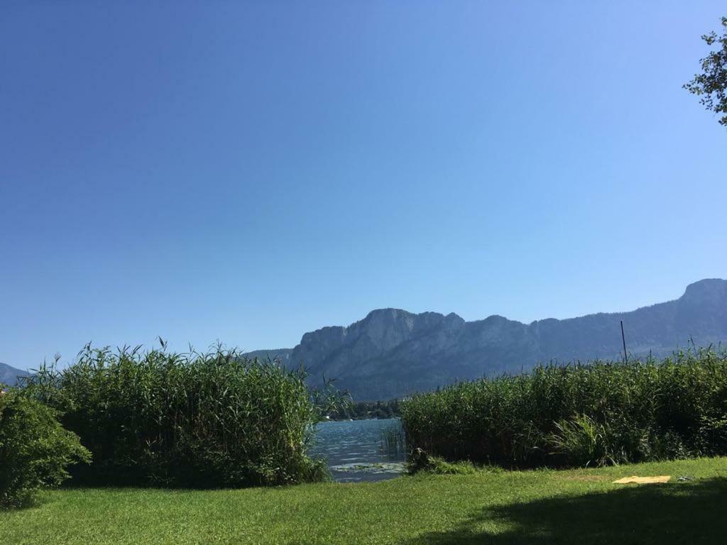 Wohnung Schloss Mondsee Exterior foto